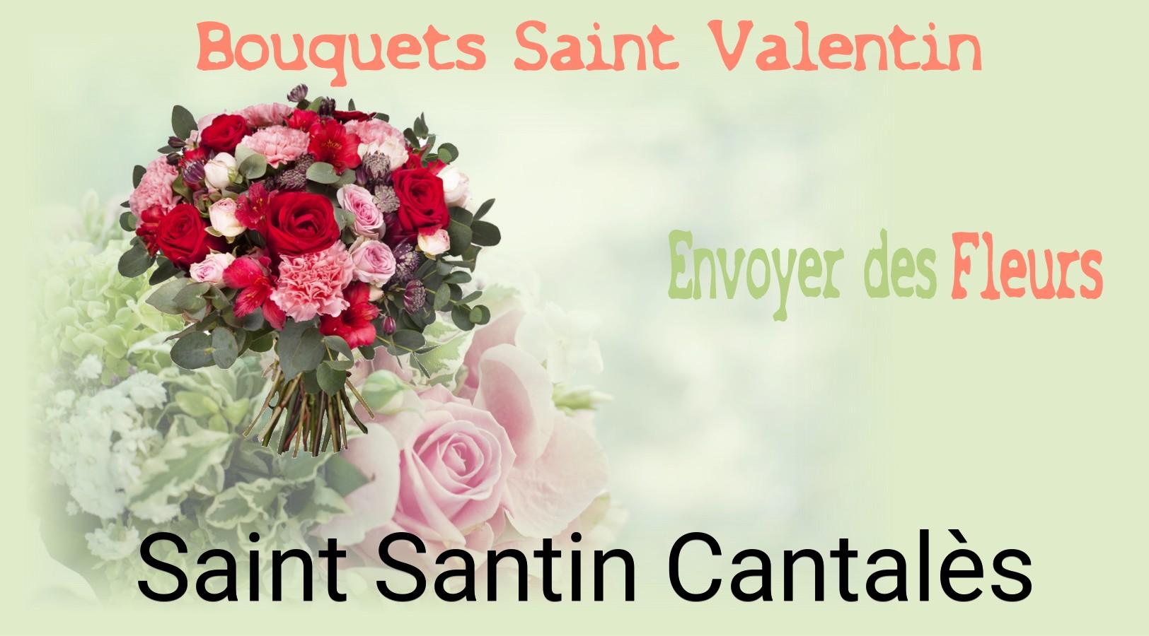 Roses de Saint-Valentin livrées à Saint-Santin-Cantalès